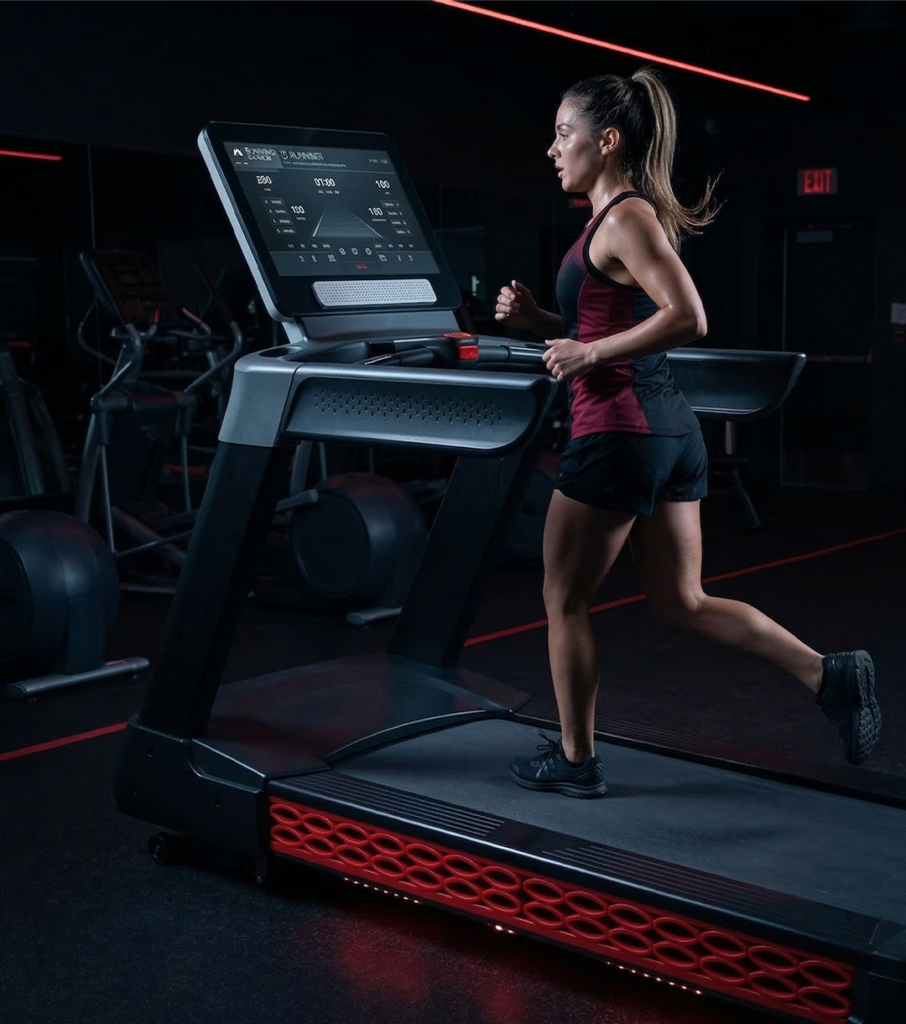 Máquinas y Equipamiento Fitness de uso rudo para Gimnasio